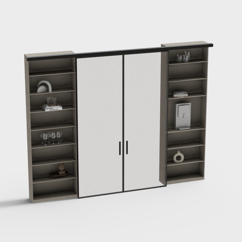 Wabi-Sabi Decorative Cabinet