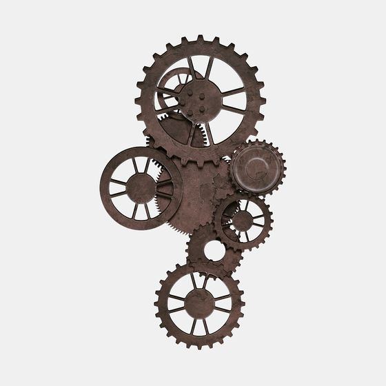 Decoración de Pared de Estilo Industrial