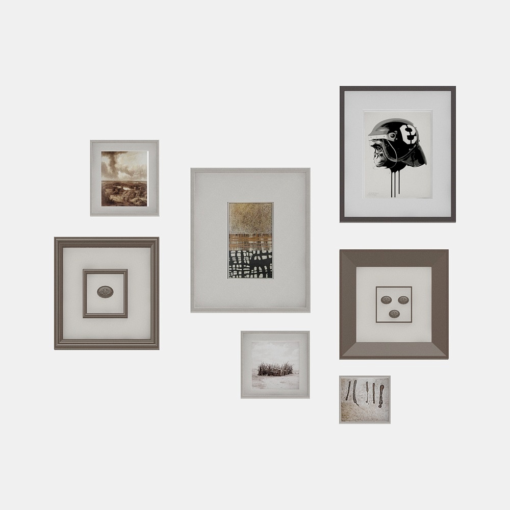 Tranh trang trí phong cách công nghiệp