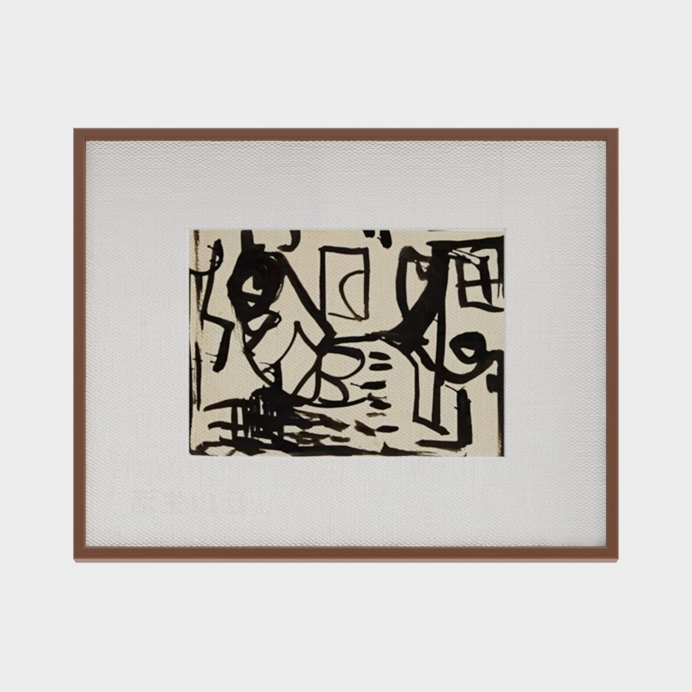 와비사비 장식 그림