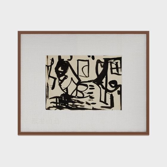 와비사비 장식 그림