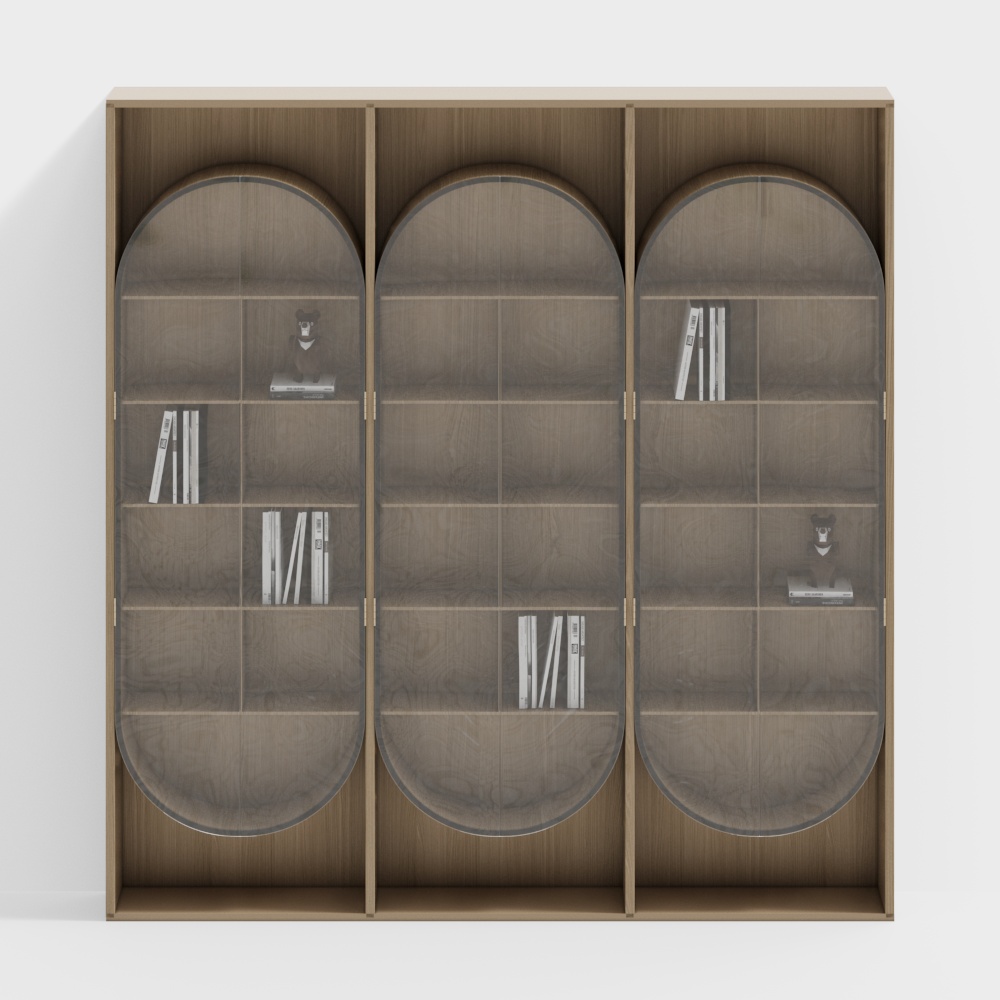 Nordisches Bücherregal