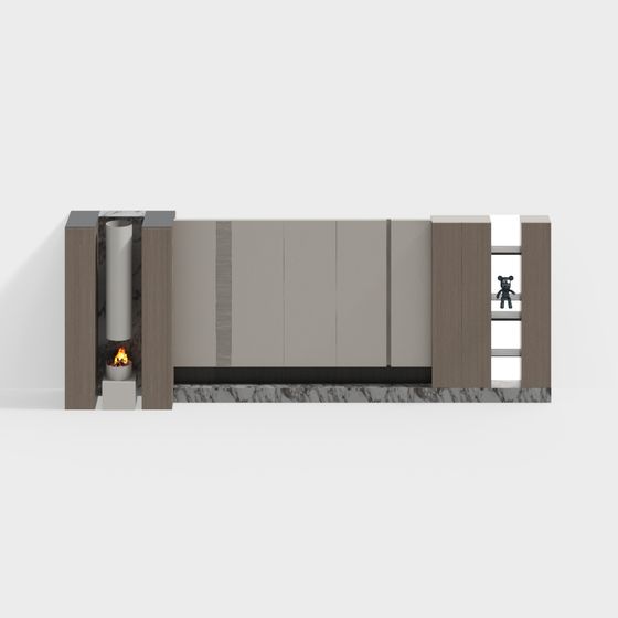 Urban Retreat 3D model - Minimal Luxury Interior Design