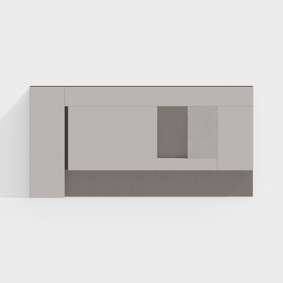Urban Panel 3D model for Modern Design