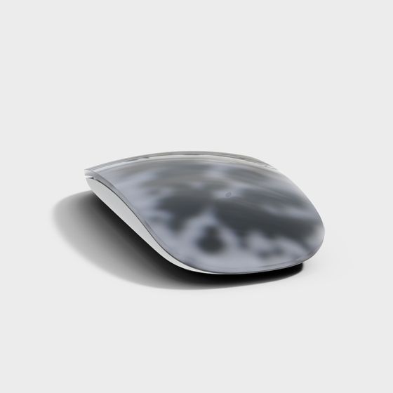 Sleek 3D Mouse Model for Modern Design Projects