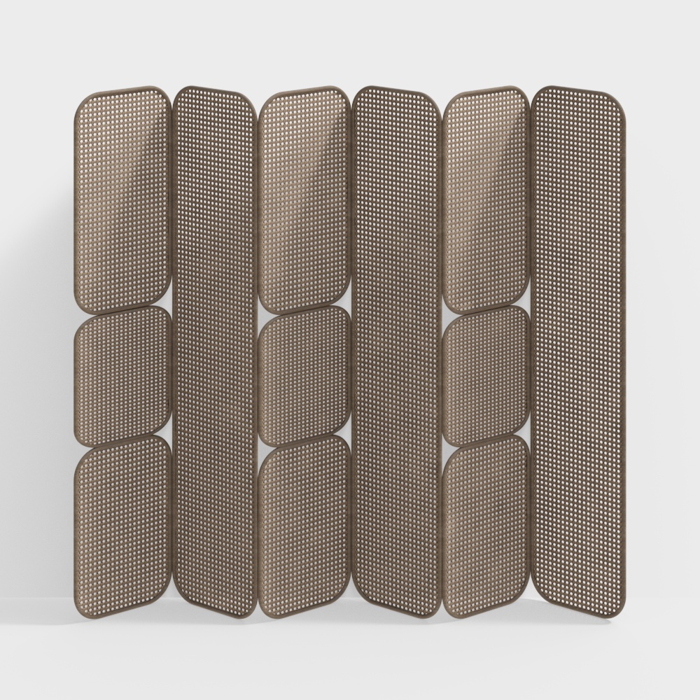 Paravent de style Wabi-Sabi