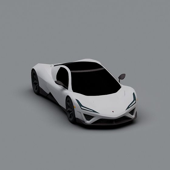 Futuristic SpeedRacer 3D model