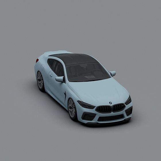 BMW M8 Gran Coupe 3D model