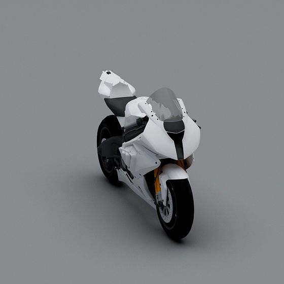 Futuristic SpeedRider 3D model