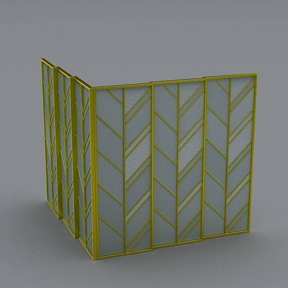 Geometric Shadow Screen 3D model