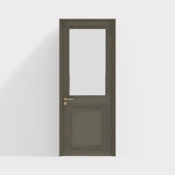 フレンチクリームグリーンシングルドア