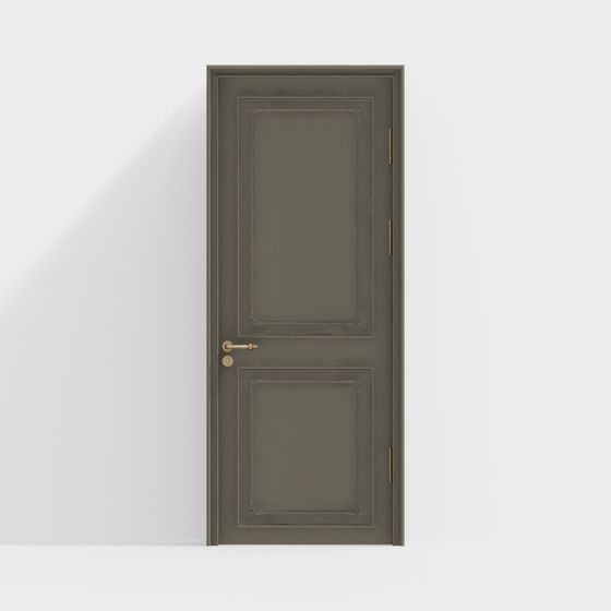 Classic Door 3D model for Modern and Classic Interiors