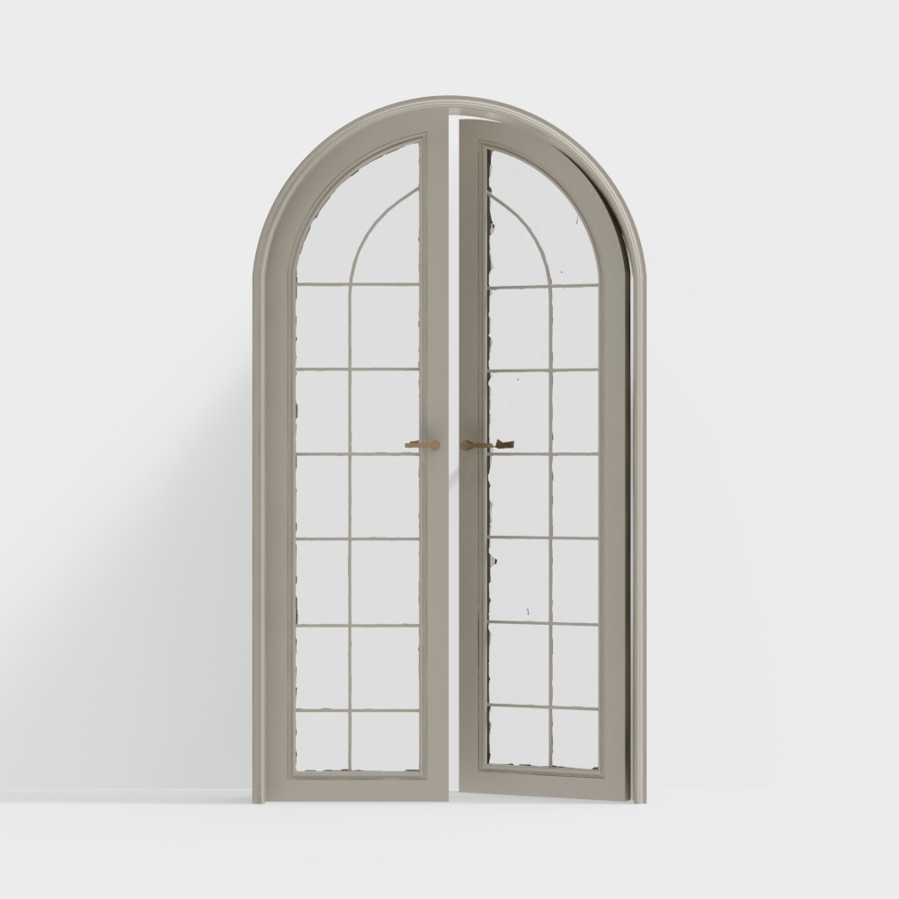 French Double Glass Door