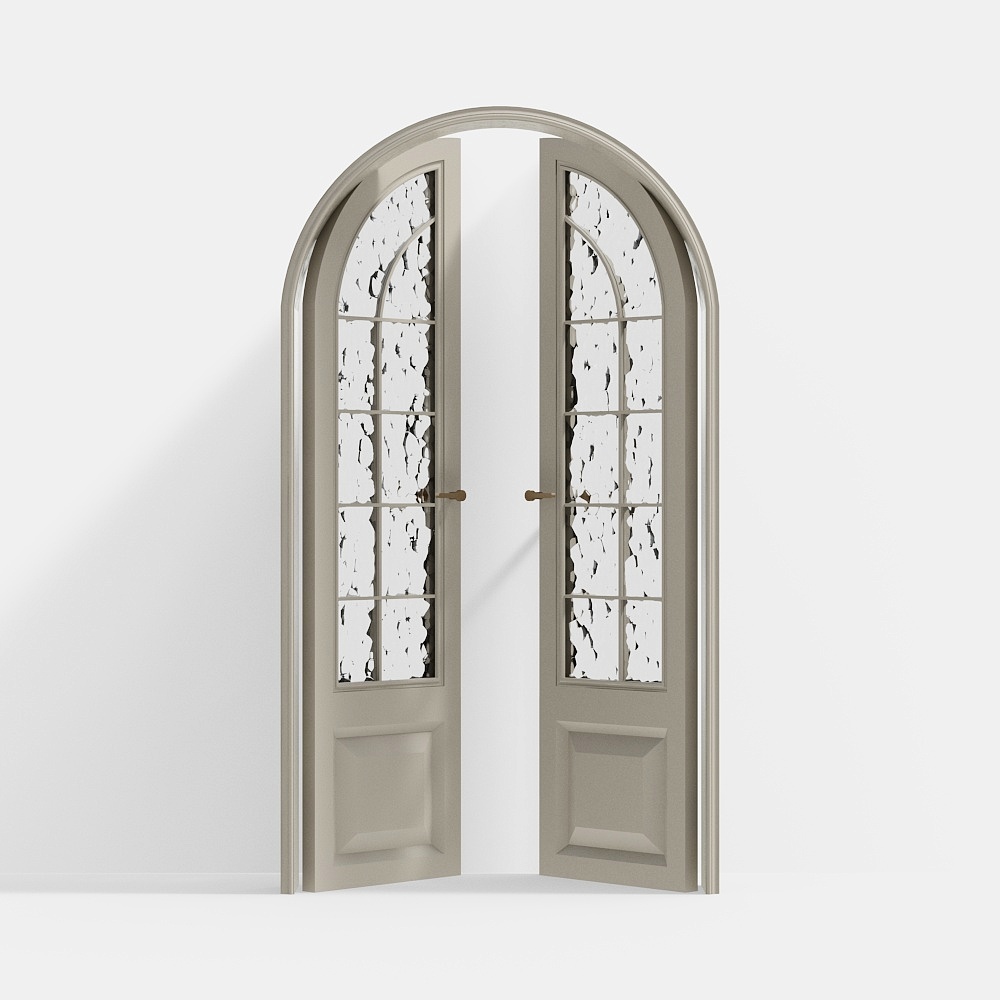 French Double Glass Door