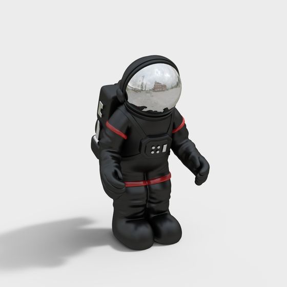 Classic Space Suit 3D Model for Cosmic Exploration