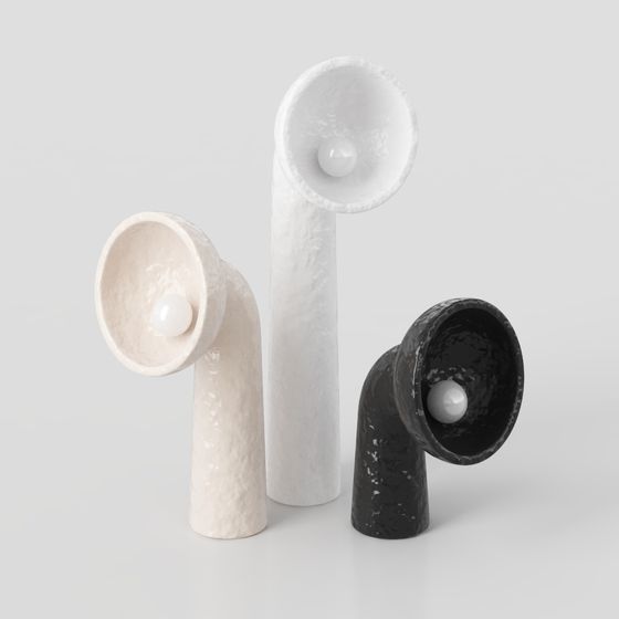 Streamlined Horn 3D Model Design