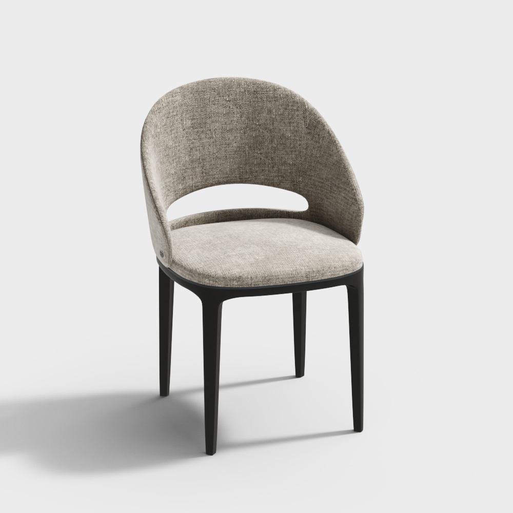 Modern Fabric Dining Chair