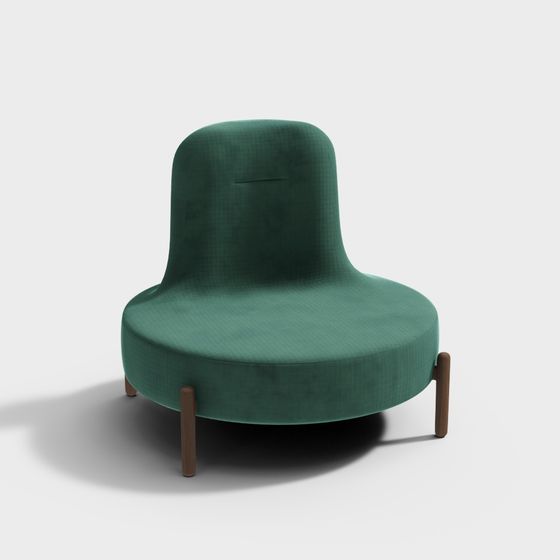 Cozy Corner Chair 3D model