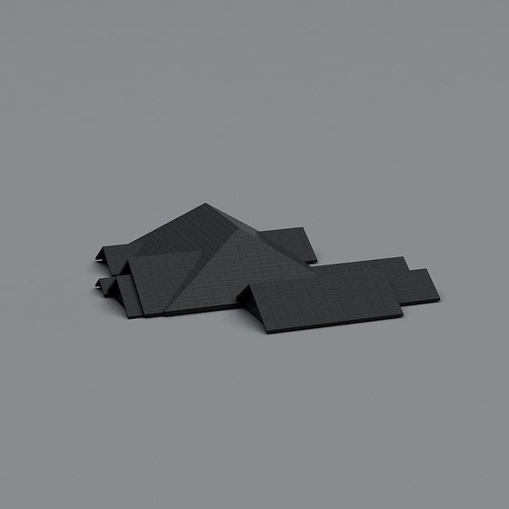 Origami Architecture 3D model