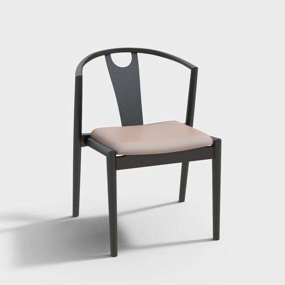 Modern Minimalist 3D Chair Model