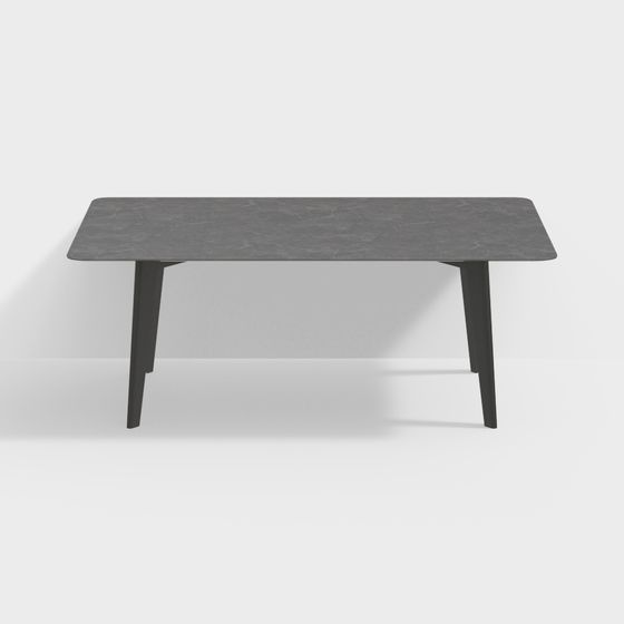 Urban Style Dining Table 3D model