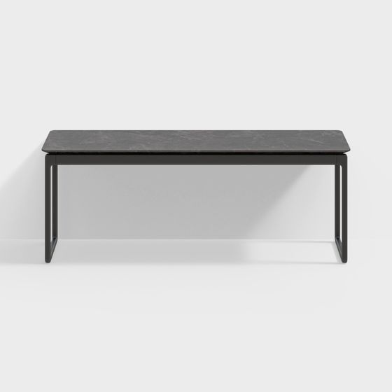 Urban Style Long Table 3D model