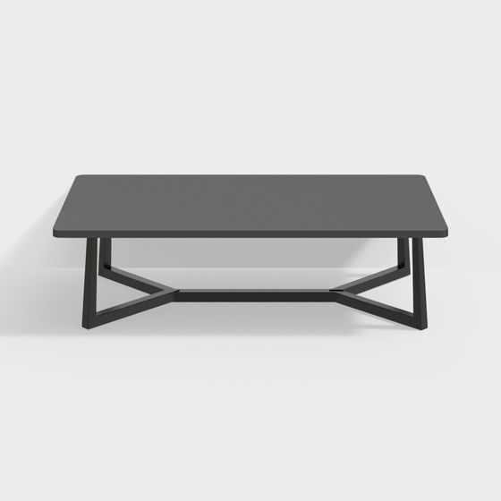 Urban Geometric Table 3D Model