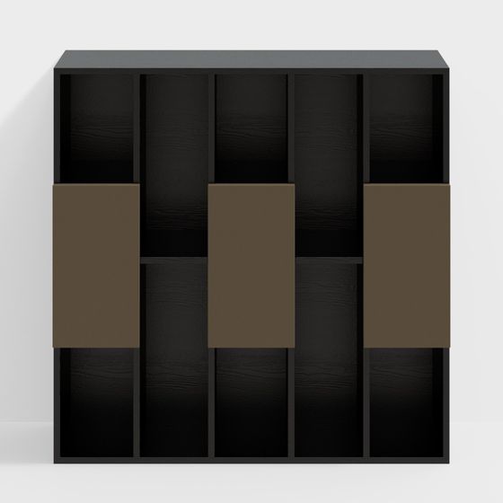 Urban Window Bookshelf 3D Model