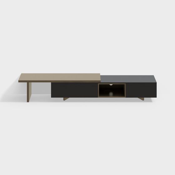 Urban Elegance Coffee Table 3D model for Creative Spaces