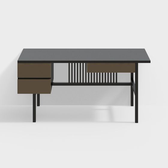 Urban Office Desk 3D model