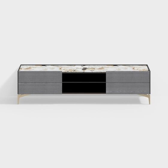 Stylish 3D Model TV Cabinet for Modern Interiors