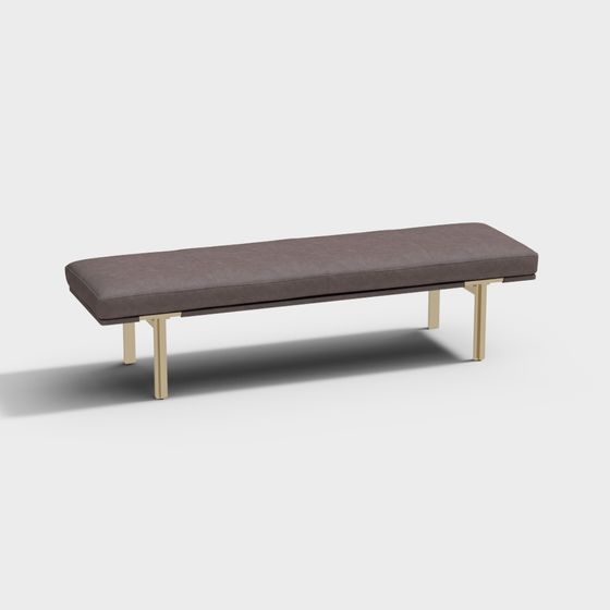 Urban Bench 3D model