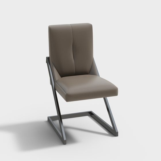 Urban Leisure Chair 3D model for Modern Interiors