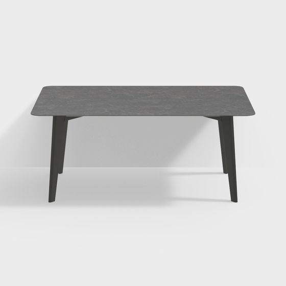 Urban Style Dining Table 3D model