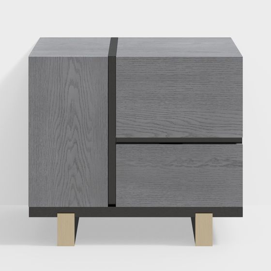 Urban Corner Cabinet 3D model