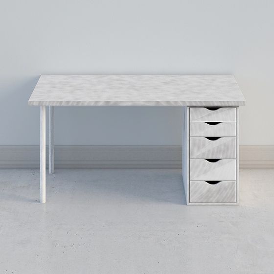 Urban Office Desk 3D model
