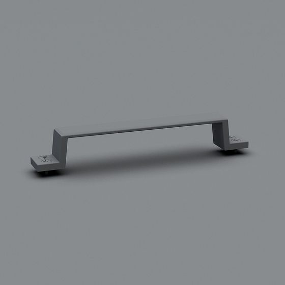 Modern Minimalist Cabinet Handle 3D model