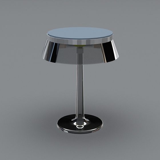 Stylish Low Polygon Round Table 3D model