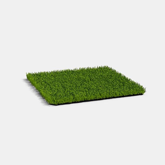 Lush Low-Poly 3D Grass Model