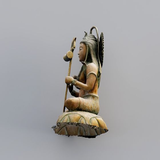 Meditation Deity 3D model