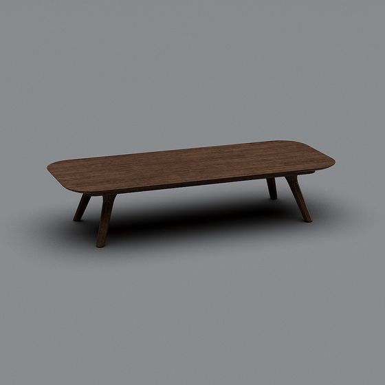 Streamlined Coffee Table 3D model