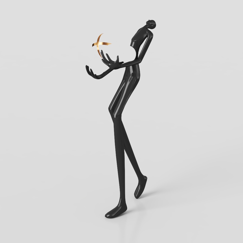 escultura de sala de estar