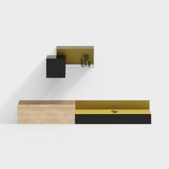 Urban Elegance Shelf 3D model