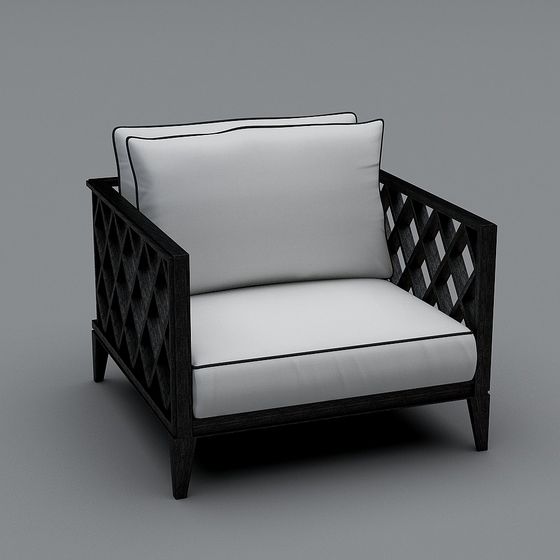 Lattice Lounge Chair 3D model