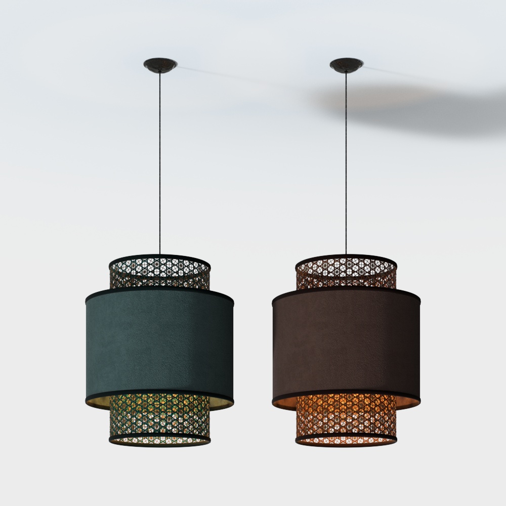 Rattan lamp 2