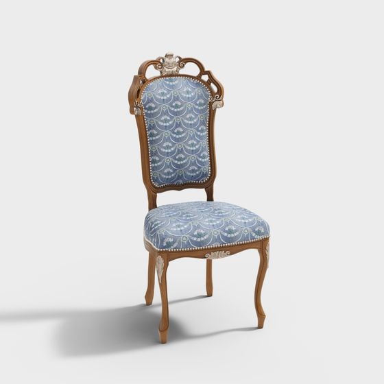 Elegant Chair 3D Model Blending Classic and Modern Aesthetics