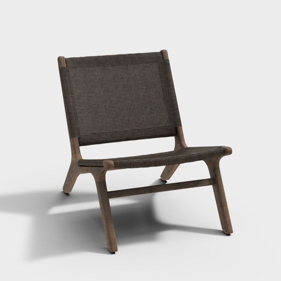Cozy Lounge Chair 3D model