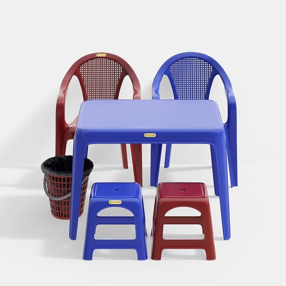 ghế và bàn nhựa