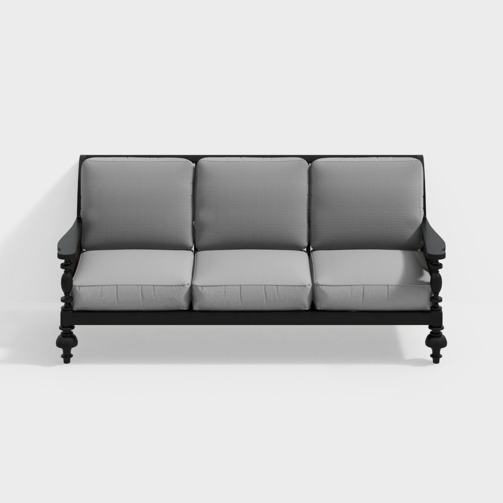 Urban Sofa 3D model in Modern Minimalist Design