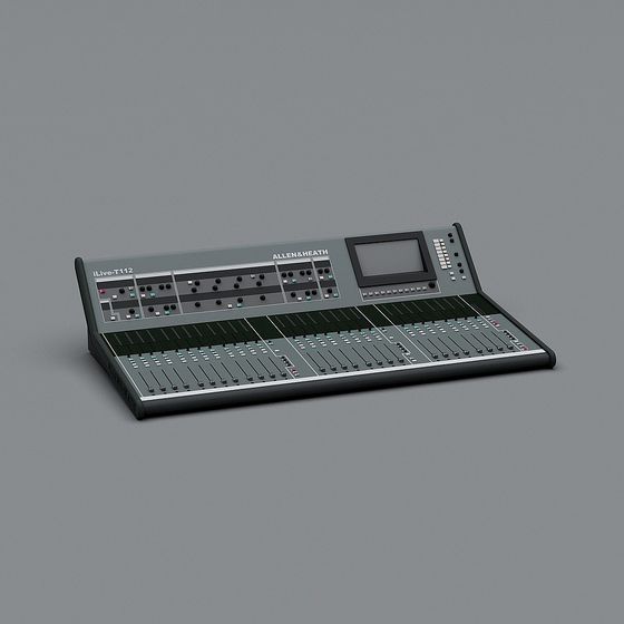 Allen & Heath iLive-T112 Digital Mixer 3D model